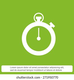 Timer vector  icon