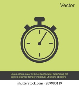 Timer vector  icon 