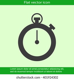 Timer vector  icon