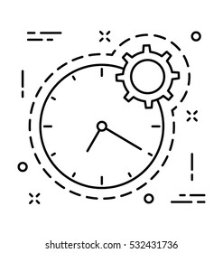 Timer Vector Icon