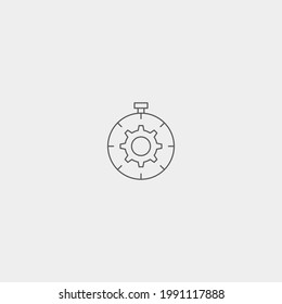 Timer-Vektorsymbol