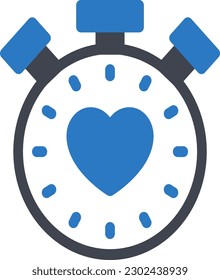 Timer-Vektorgrafik auf transparentem Hintergrund. Hochwertige Symbole. Glyphen Vektorsymbole für Konzept und Grafikdesign.
