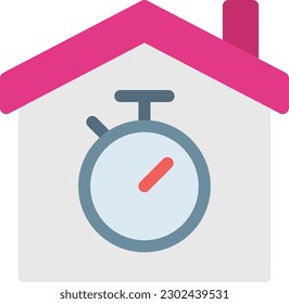 timer Vector illustration on a transparent background.Premium quality symbols. Line Color vector icon for concept and graphic design.