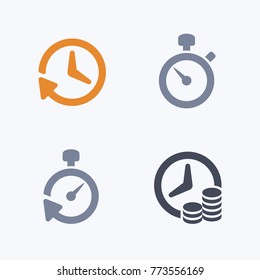 Timers - Carbon Icons . A professional, pixel-aligned icon.  