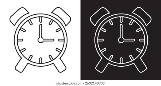Timers and clock vector icon . Vector illustration. EPS 10 AI