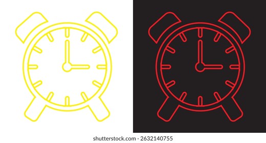 Timers and clock vector icon . Vector illustration. EPS 10 AI