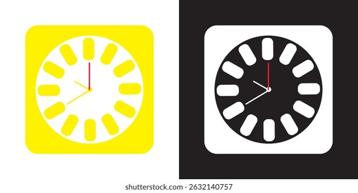 Timers and clock vector icon . Vector illustration. EPS 10 AI