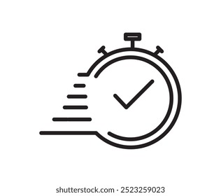 Timers icon. Stopwatch symbol. countdown Timer vector illustration