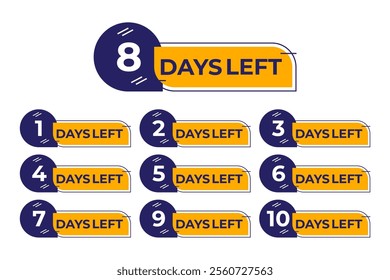 Time's Running Out, Exclusive Countdown day left. Engaging countdown visuals for sales, events, and promos. Eye-catching and professional designs.
