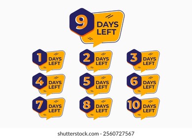 Time's Running Out, Exclusive Countdown day left. Engaging countdown visuals for sales, events, and promos. Eye-catching and professional designs.
