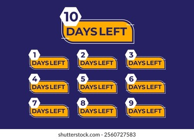 Time's Running Out, Exclusive Countdown day left. Engaging countdown visuals for sales, events, and promos. Eye-catching and professional designs.
