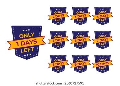 Time's Running Out, Exclusive Countdown day left. Engaging countdown visuals for sales, events, and promos. Eye-catching and professional designs.
