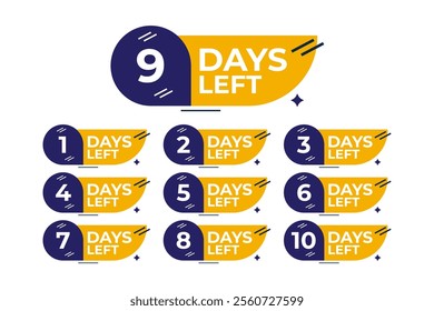 Time's Running Out, Exclusive Countdown day left. Engaging countdown visuals for sales, events, and promos. Eye-catching and professional designs.
