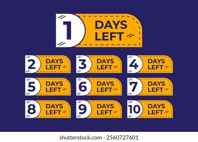 Time's Running Out, Exclusive Countdown day left. Engaging countdown visuals for sales, events, and promos. Eye-catching and professional designs.
