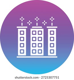 Times Square vector icon. Can be used for printing, mobile and web applications.