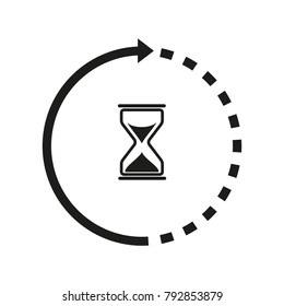 Time-sand around icon