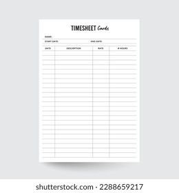 Timesheet Card,Time Card,Work Hours Log,Working Hours Log,Employee Time Tracker,Time Log,Printable Time Sheets,Work Log,weekly timesheet,work time log,time log tracker