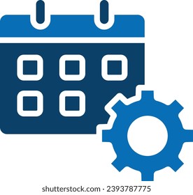 ilustración de vector de línea de icono de calendario