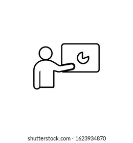 timing of the campaign icon. Element of seo and development icon with name for mobile concept and web apps. Detailed timing of the campaign icon can be used for web and mobile on white background