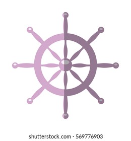 timon boat isolated icon vector illustration design