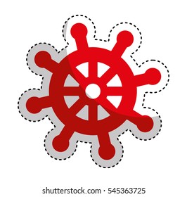 timon ship maritime icon vector illustration design