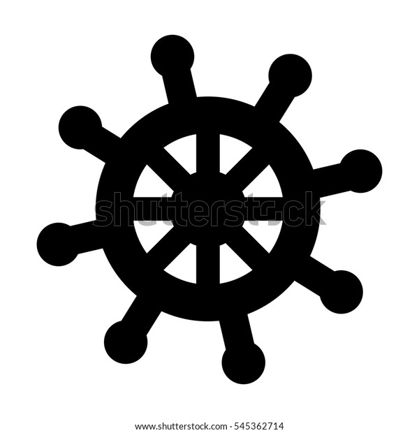 Timon Ship Maritime Icon Vector Illustration Stock Vector (Royalty Free ...