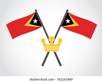 Timor Leste Emblem Crown Prince