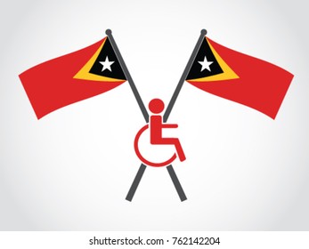 Timor Leste Emblem Disability