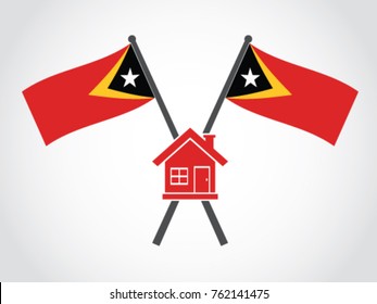 Timor Leste Emblem House