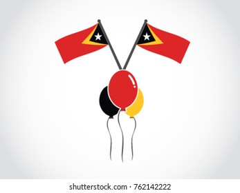 Timor Leste Emblem Party Feast