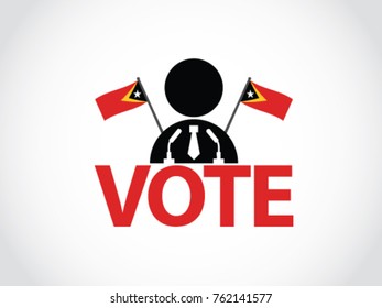 Timor Leste Podium Politician Speech Election