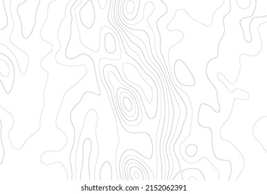 Timor Sea Topographic Map, Contour Vector Background.