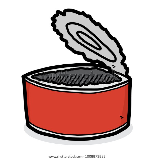 Download Tin Can Cartoon Vector Illustration Hand Stock Vector ...