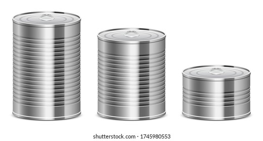 Tin can vector design illustration isolated on white background