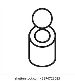 tin can vector icon line new icon