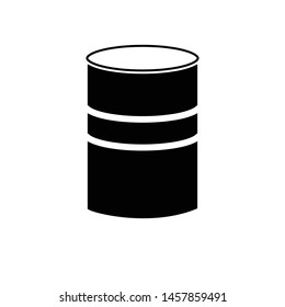 Tin cans icon vector design template