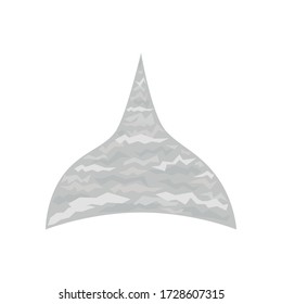 Tin foil hat with in cartoon style. vector