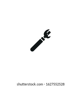 tin opener vector icon on white background
