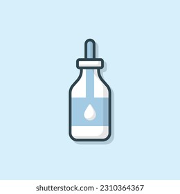 Tincture medical flat outlined icon