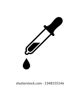 Tincture vector icon isolated on white background