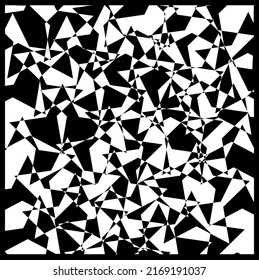 Tingles Mosaico vector de fondo. fondo de diamante.