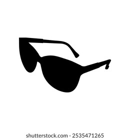 Vidrios teñidos sobre un fondo blanco Vector Iconos