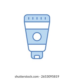 Tinted Moisturizer Icon vector stock illustration