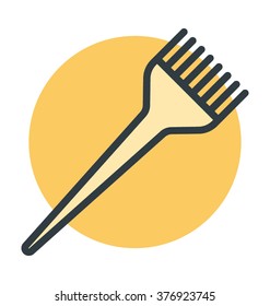 Tinting Brush Vector Icon