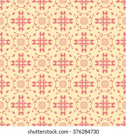 Tints of Banana Mania pattern, The geometric pattern with lines, Abstract Seamless pattern, Vector Seamless pattern