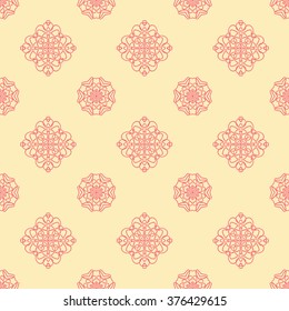 Tints of Banana Mania pattern, The geometric pattern with lines, Abstract Seamless pattern, Vector Seamless pattern