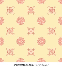 Tints of Banana Mania pattern, The geometric pattern with lines, Abstract Seamless pattern, Vector Seamless pattern