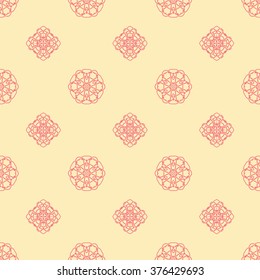 Tints of Banana Mania pattern, The geometric pattern with lines, Abstract Seamless pattern, Vector Seamless pattern