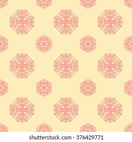 Tints of Banana Mania pattern, The geometric pattern with lines, Abstract Seamless pattern, Vector Seamless pattern