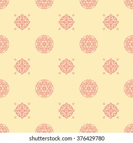 Tints of Banana Mania pattern, The geometric pattern with lines, Abstract Seamless pattern, Vector Seamless pattern